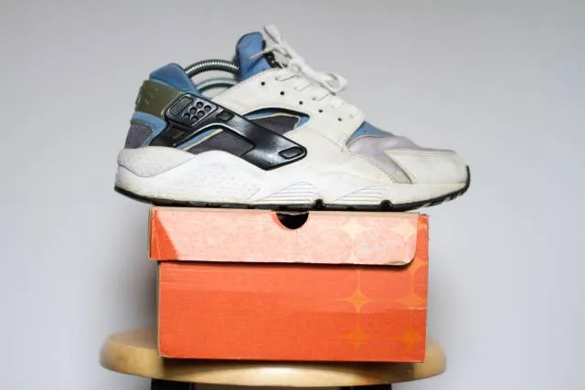 2000 nike air huarache le columbia blue 609020 141 9.5 og vi