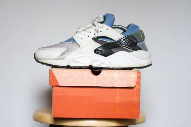 2000 nike air huarache le columbia blue 609020 141 9.5 og vi