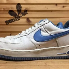 2002 nike air force one 1 low b sz 12 white columbia blue 624040-142 cr