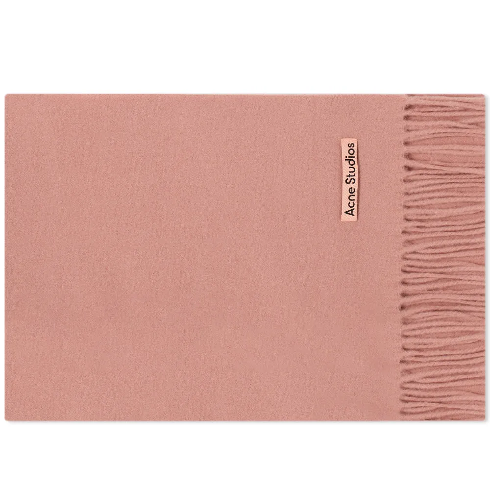 Acne Studios Canada Narrow New ScarfOld Pink