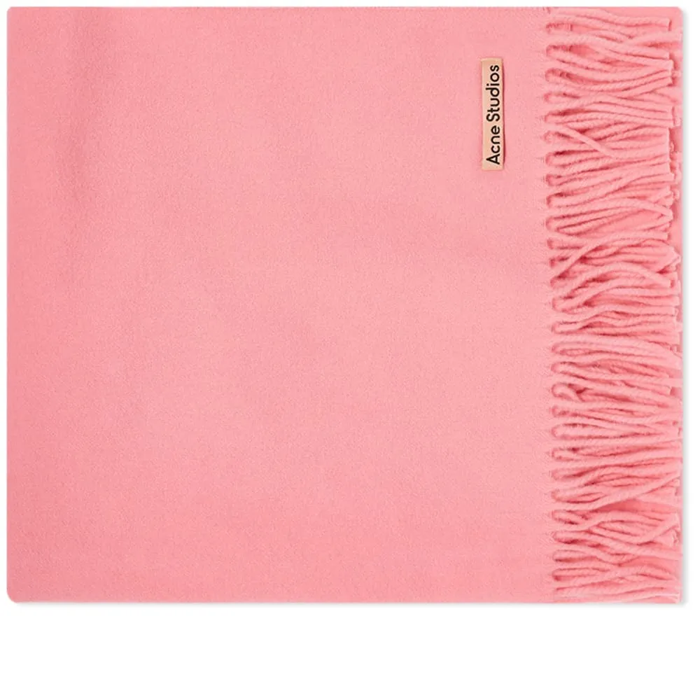 Acne Studios Canada New ScarfBright Pink