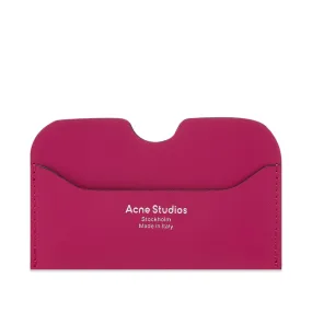 Acne Studios Elmas S Card HolderFuchsia Pink