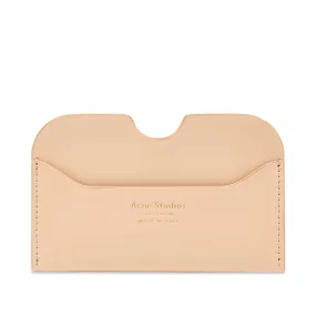 Acne Studios Elmas Shiny Card HolderBlush Pink