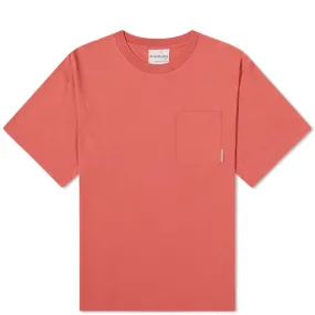 Acne Studios Extorr Pocket Pink Label T-ShirtRose Pink