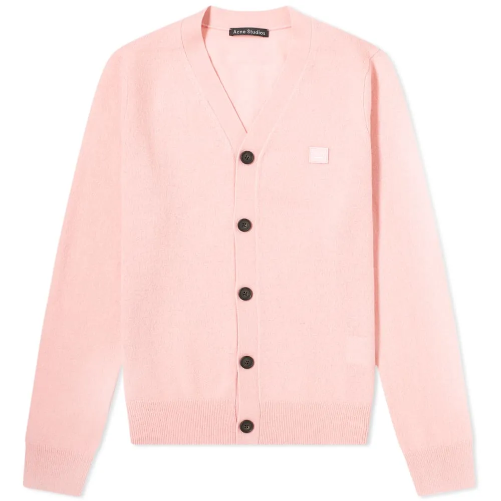 Acne Studios Keve Face CardiganBlush Pink