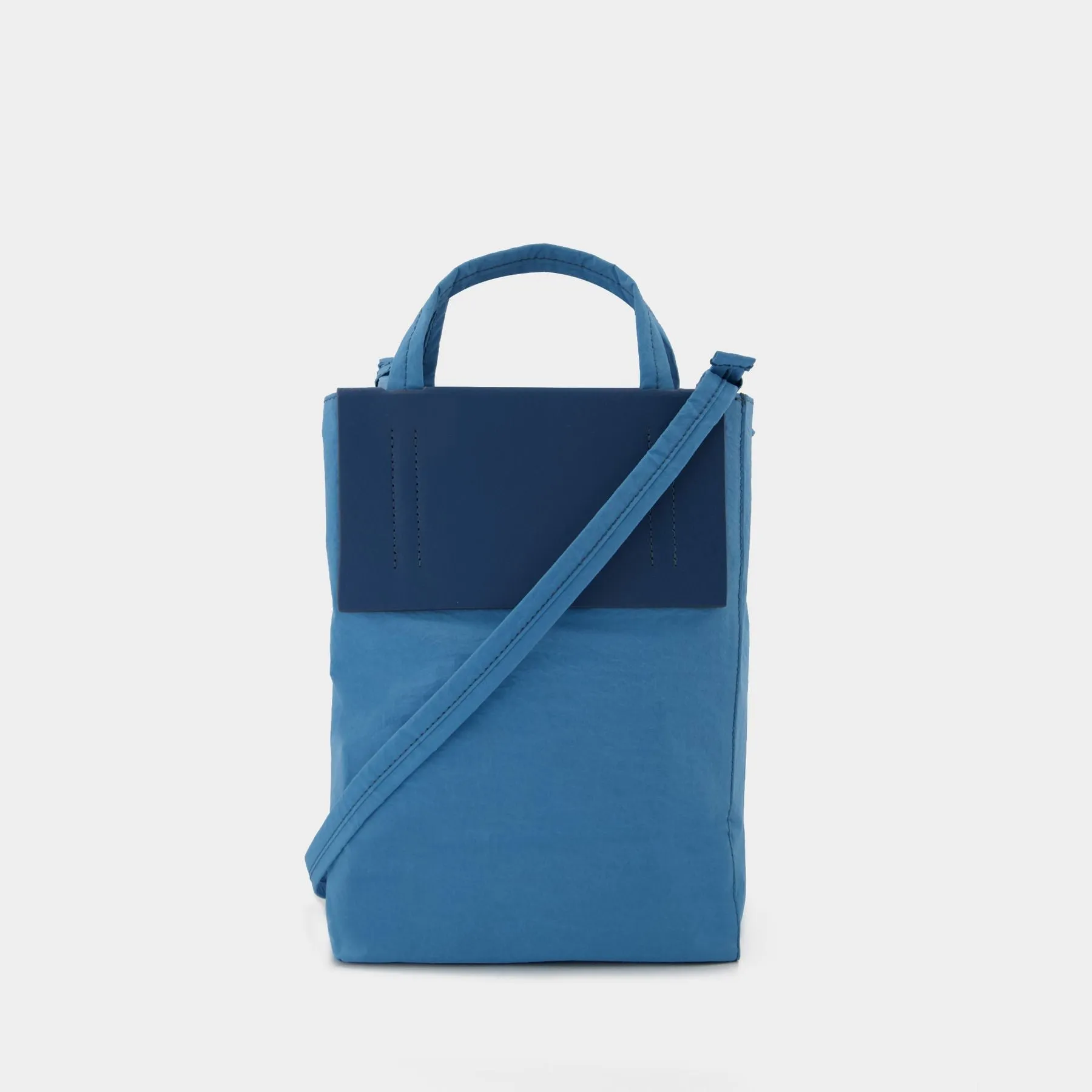 Acne Studios  Tote Bag - Acne Studios -  Blue Poudré/Blue - Leather