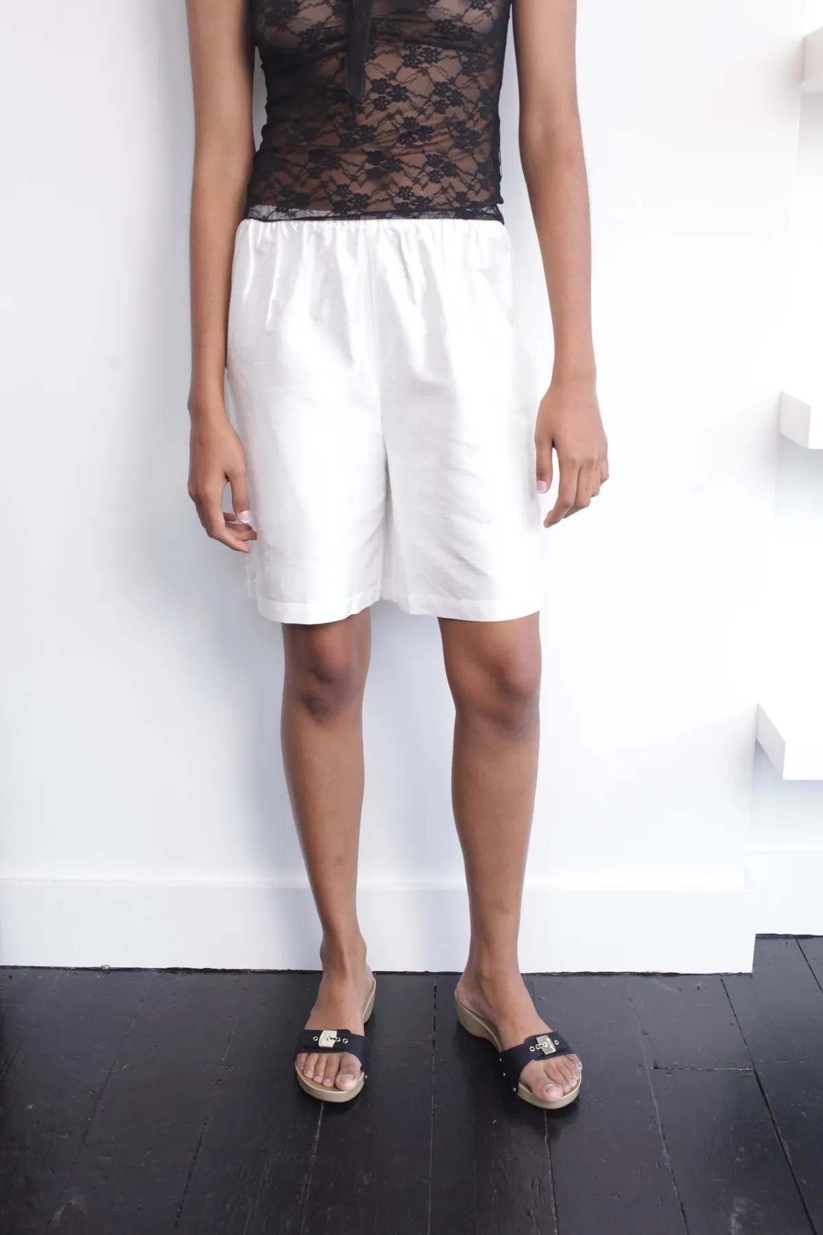 Adeline Shorts - Ivory