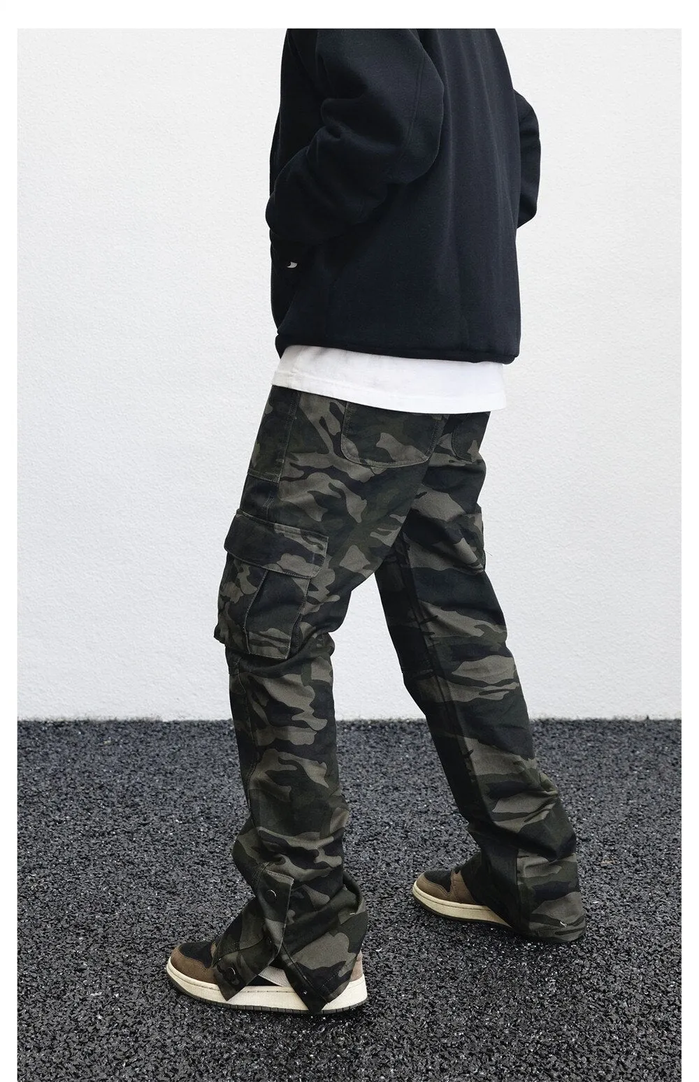 AM23 Straight Camo Cargo Pants