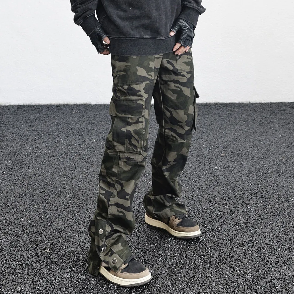 AM23 Straight Camo Cargo Pants