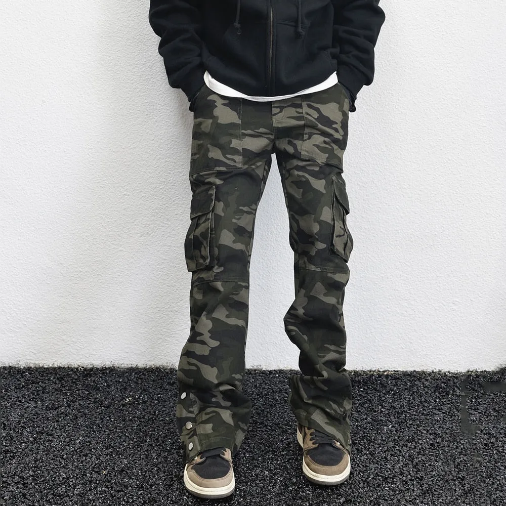 AM23 Straight Camo Cargo Pants