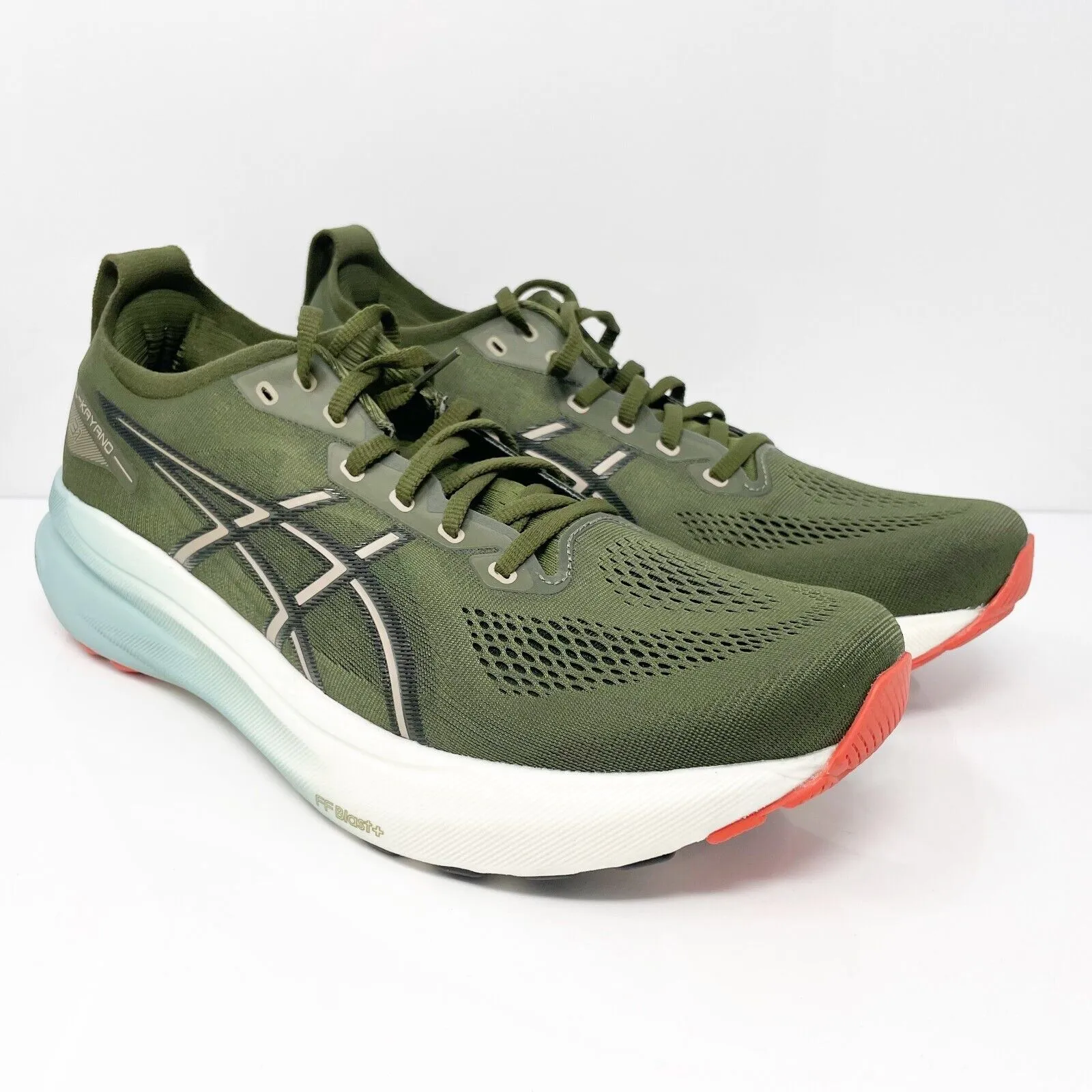 Asics Mens Gel Kayano 31 1011B867 Green Running Shoes Sneakers Size 12