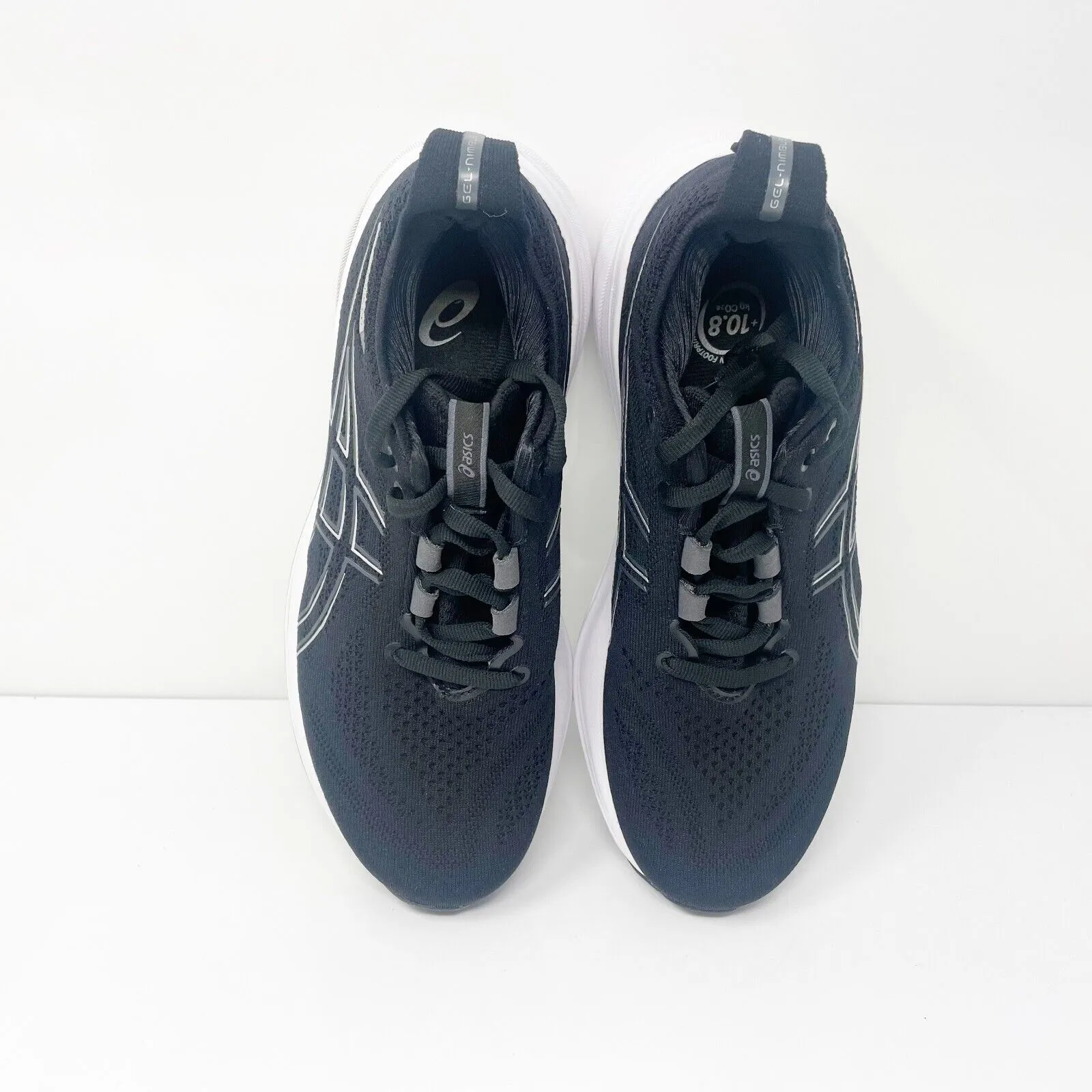 Asics Womens Gel Nimbus 26 1012B601 Black Running Shoes Sneakers Size 6