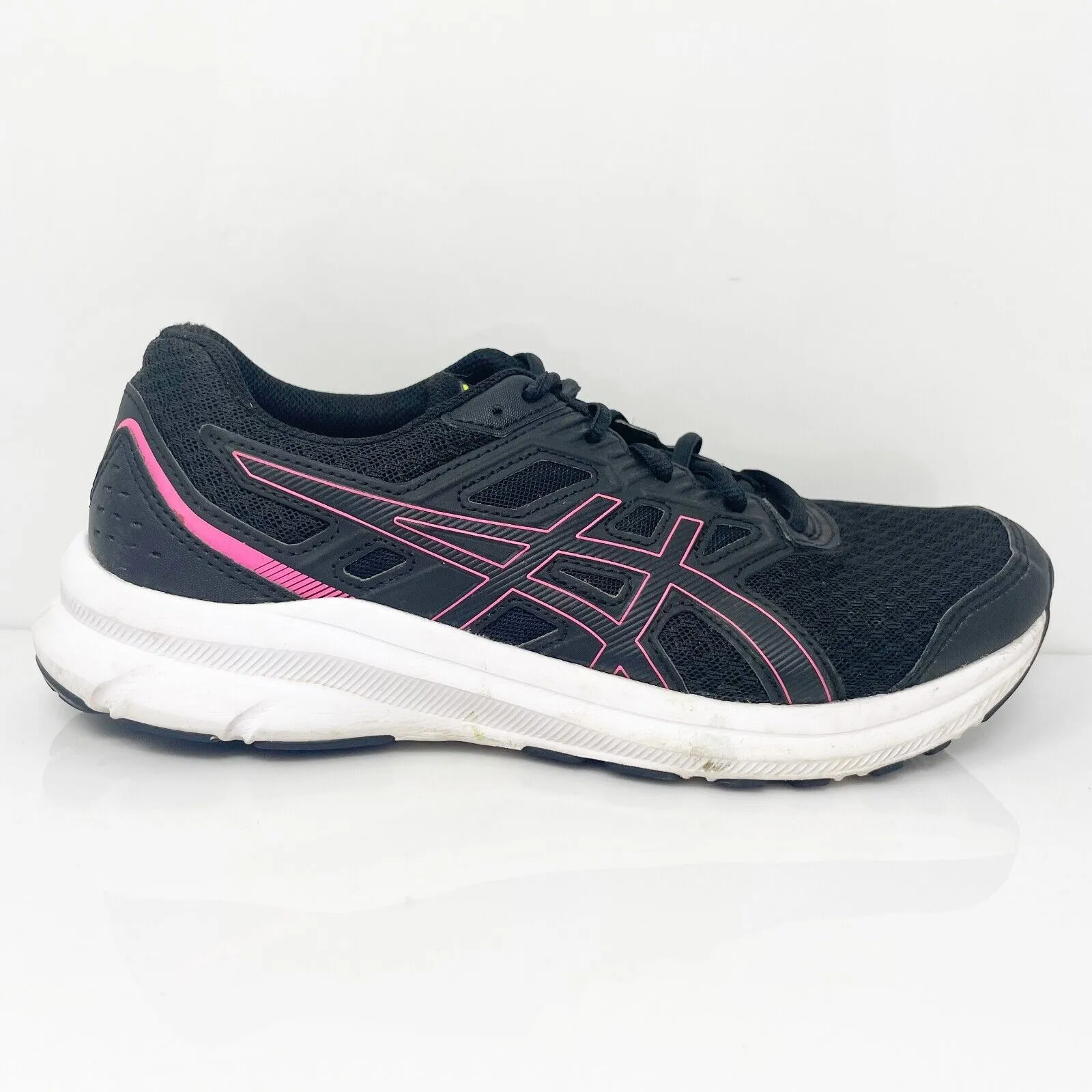 Asics Womens Jolt 3 1012A908 Black Running Shoes Sneakers Size 8.5