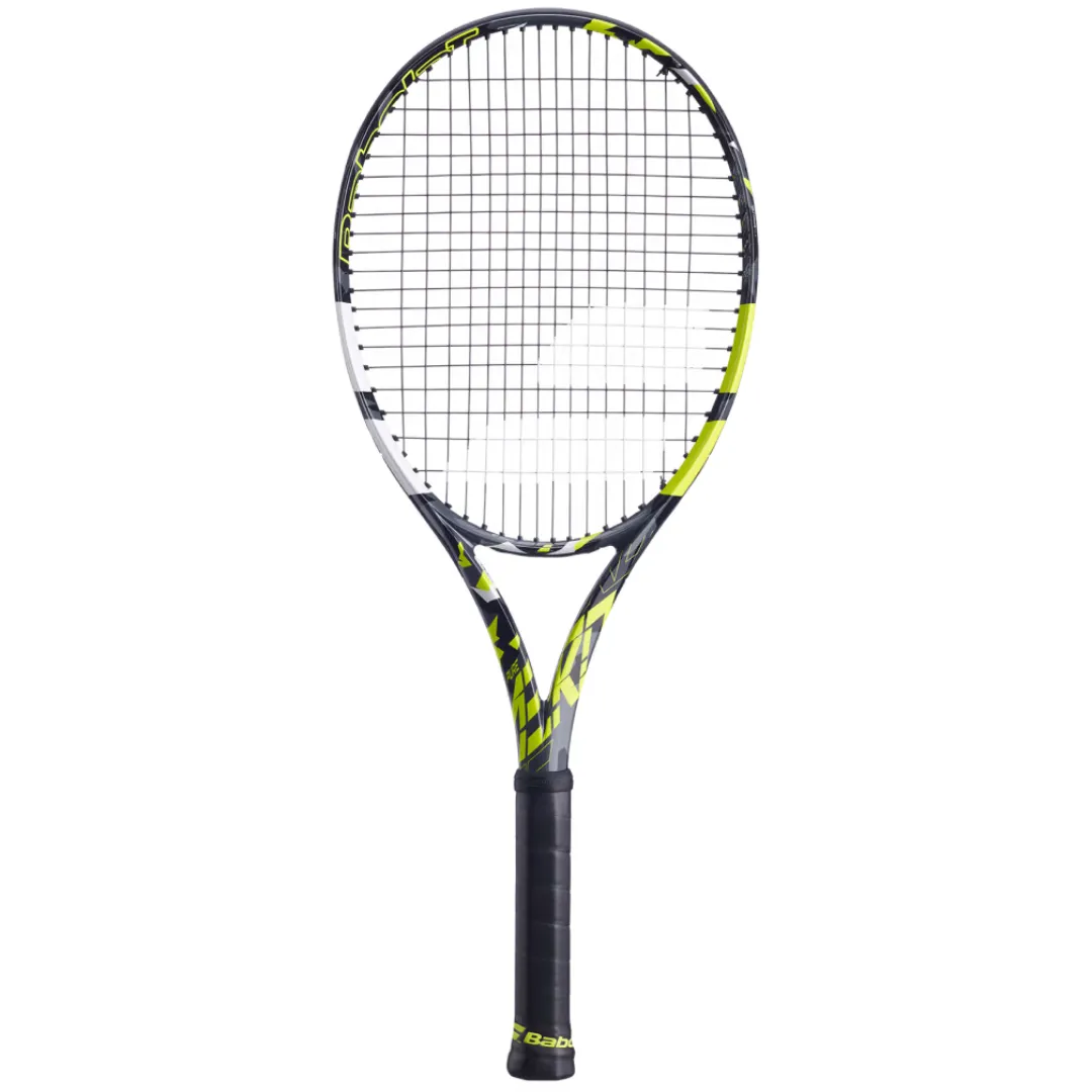 Babolat Mini Racket Pure Aero Tennis Racquet [Grey/Yellow/Black]