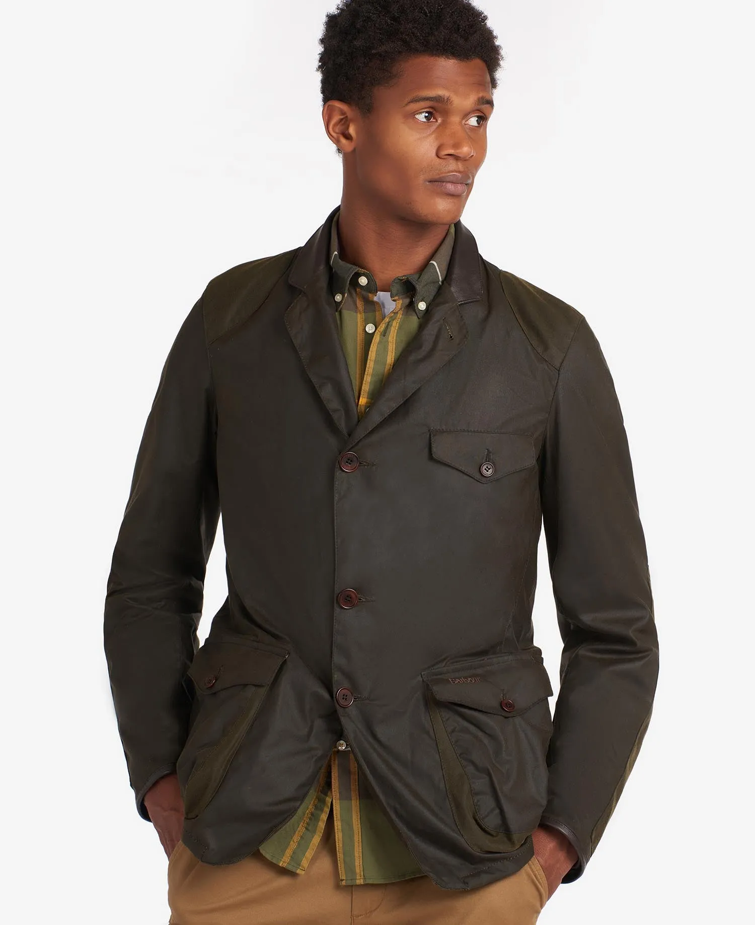 Beacon Sports Wax Jacket Olive