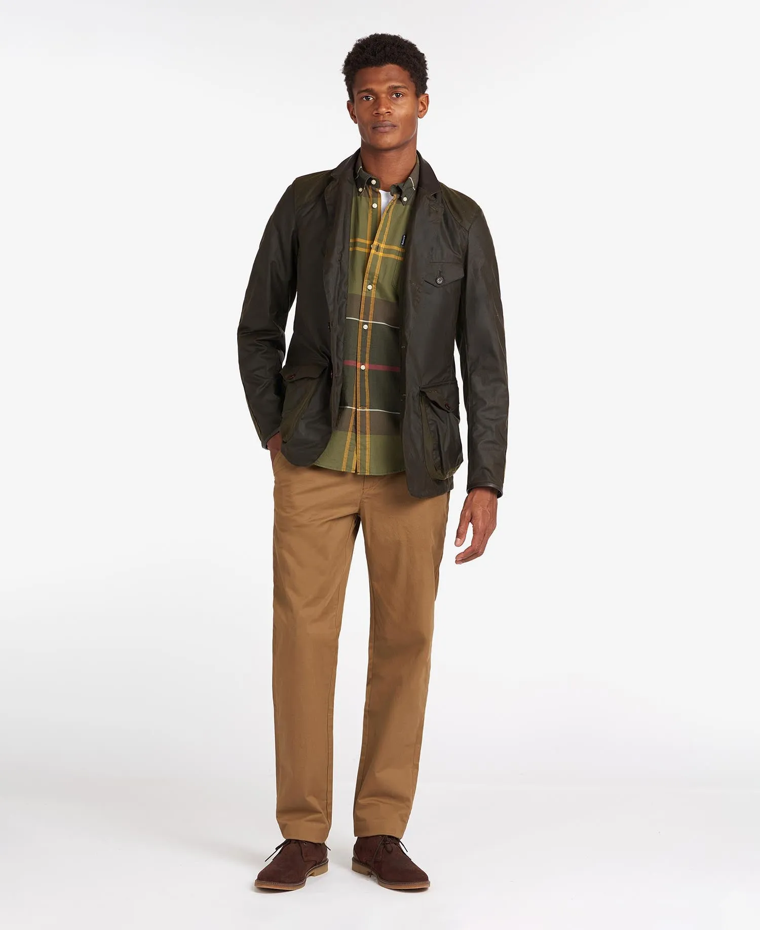 Beacon Sports Wax Jacket Olive