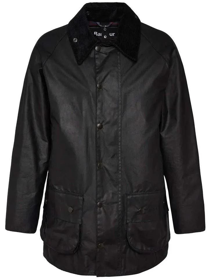 Beaufort Wax Jacket Black