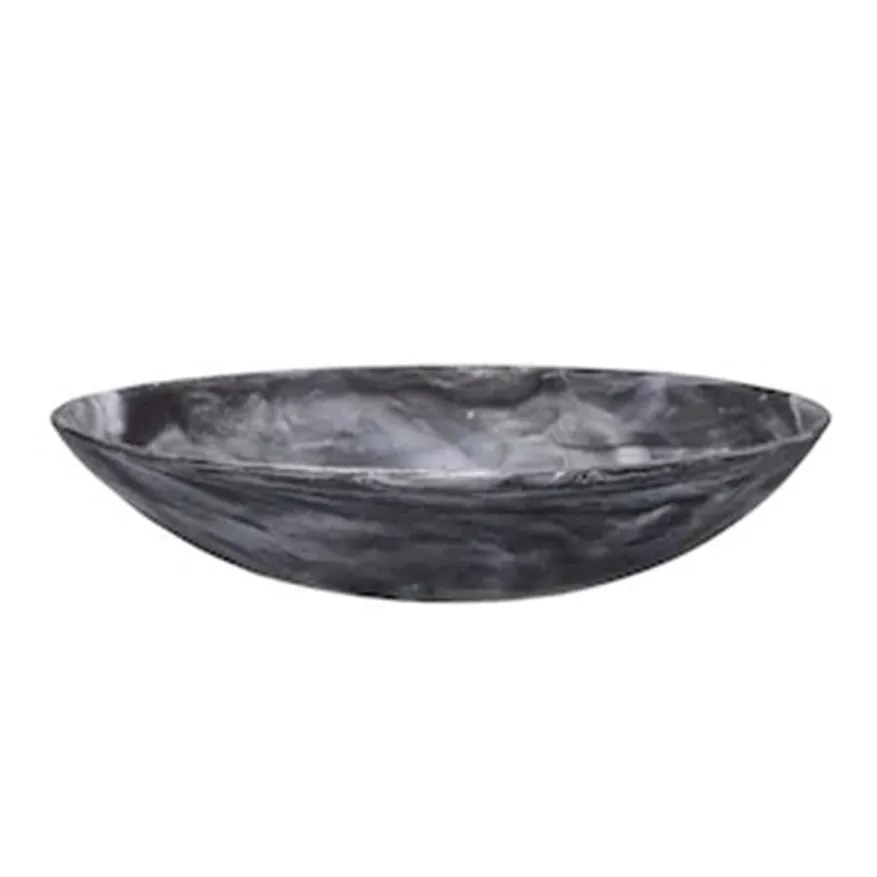 Black Swirl Resin Bowls