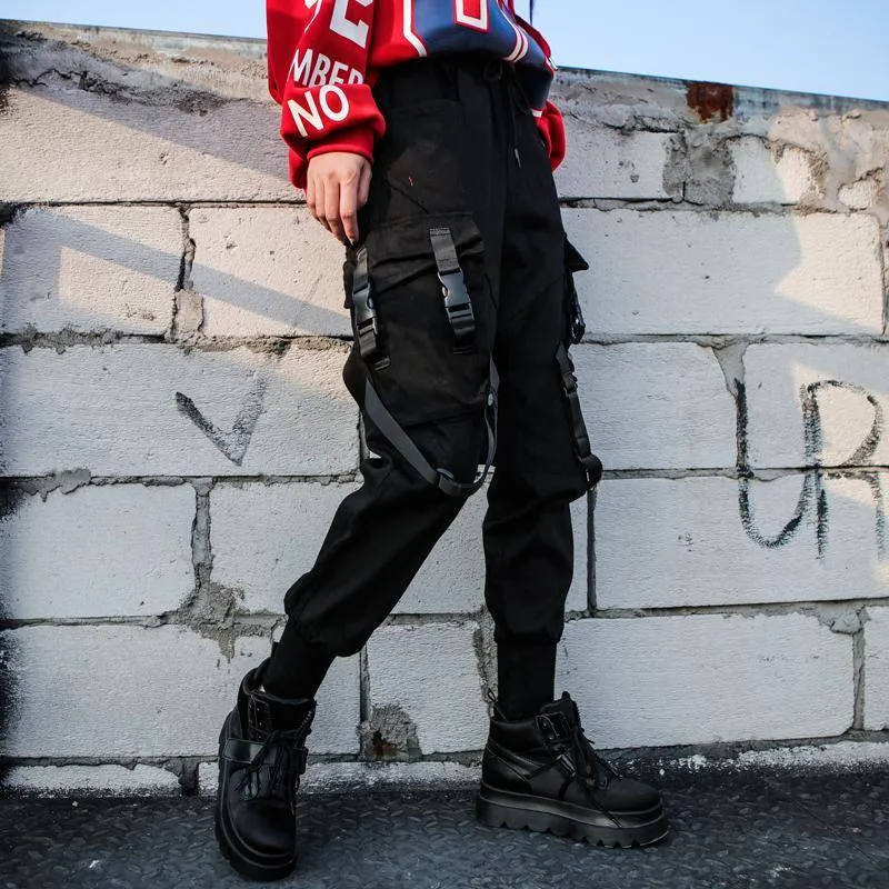 BlackStraps High Waist Cargo Pants