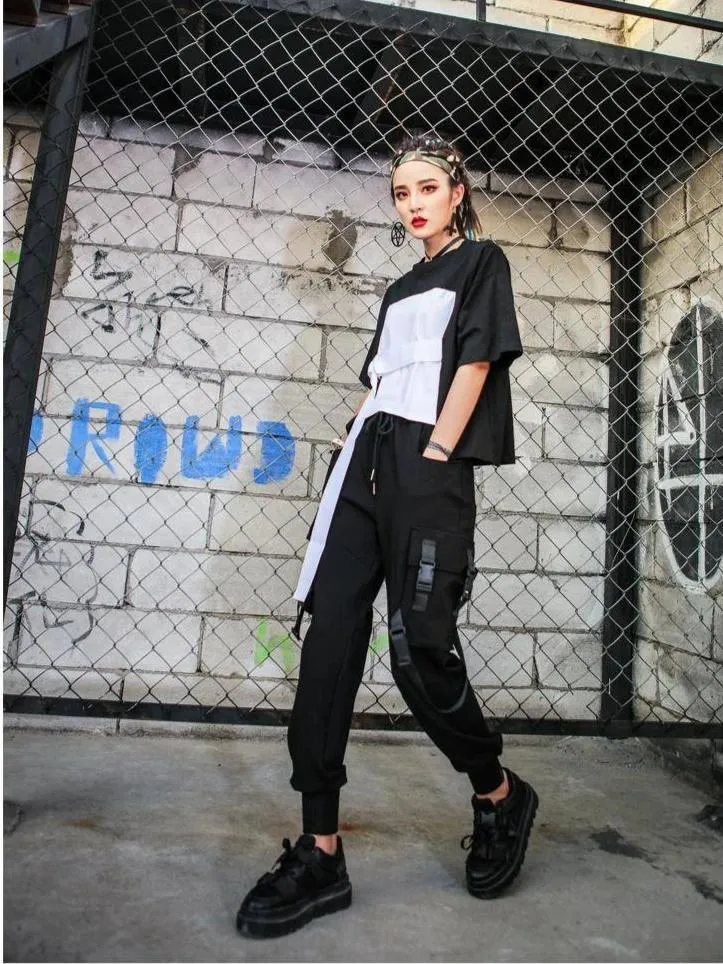 BlackStraps High Waist Cargo Pants