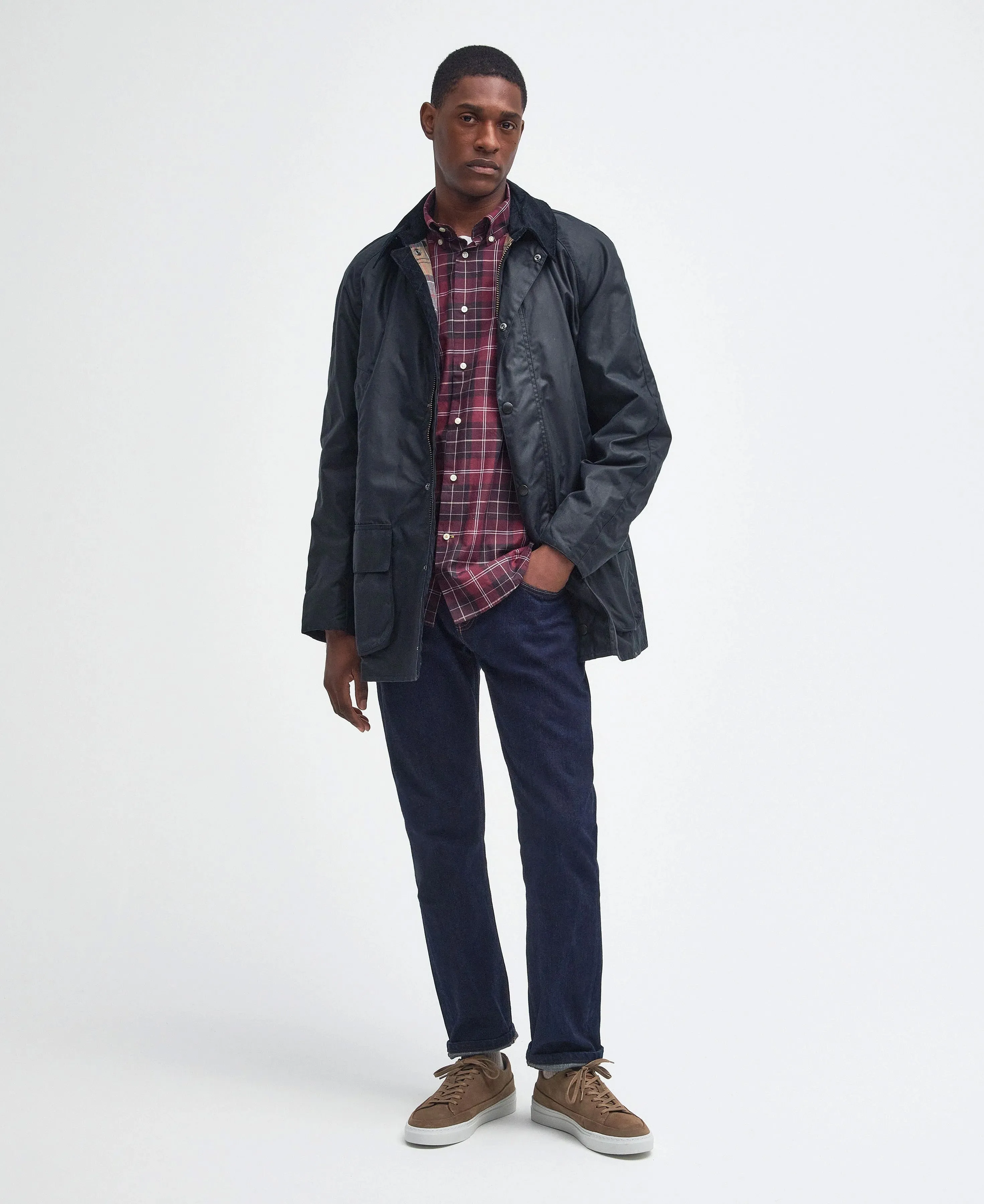 Bristol Wax Jacket Navy