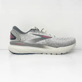 Brooks Womens Ghost 16 1204071B006 Gray Running Shoes Sneakers Size 8 B