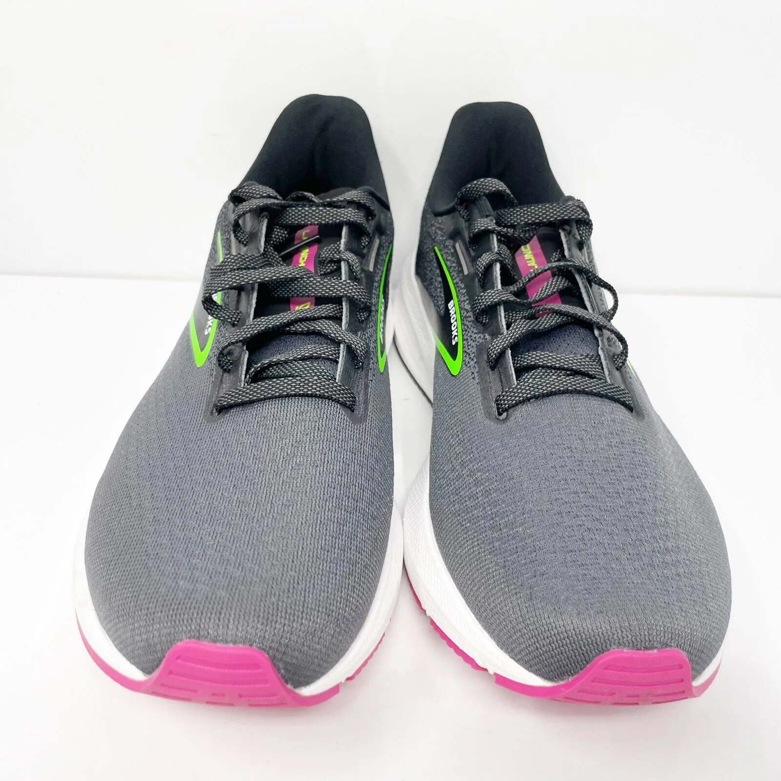 Brooks Womens Launch 10 1203981B074 Gray Running Shoes Sneakers Size 9 B