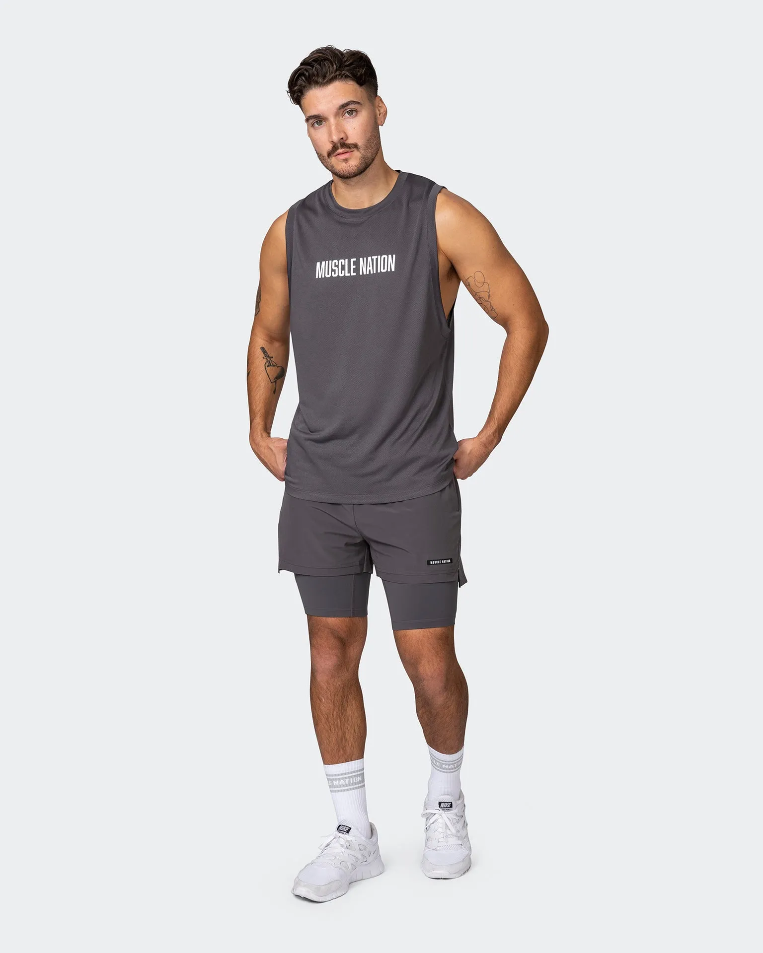 Burly Training Tank - Alloy