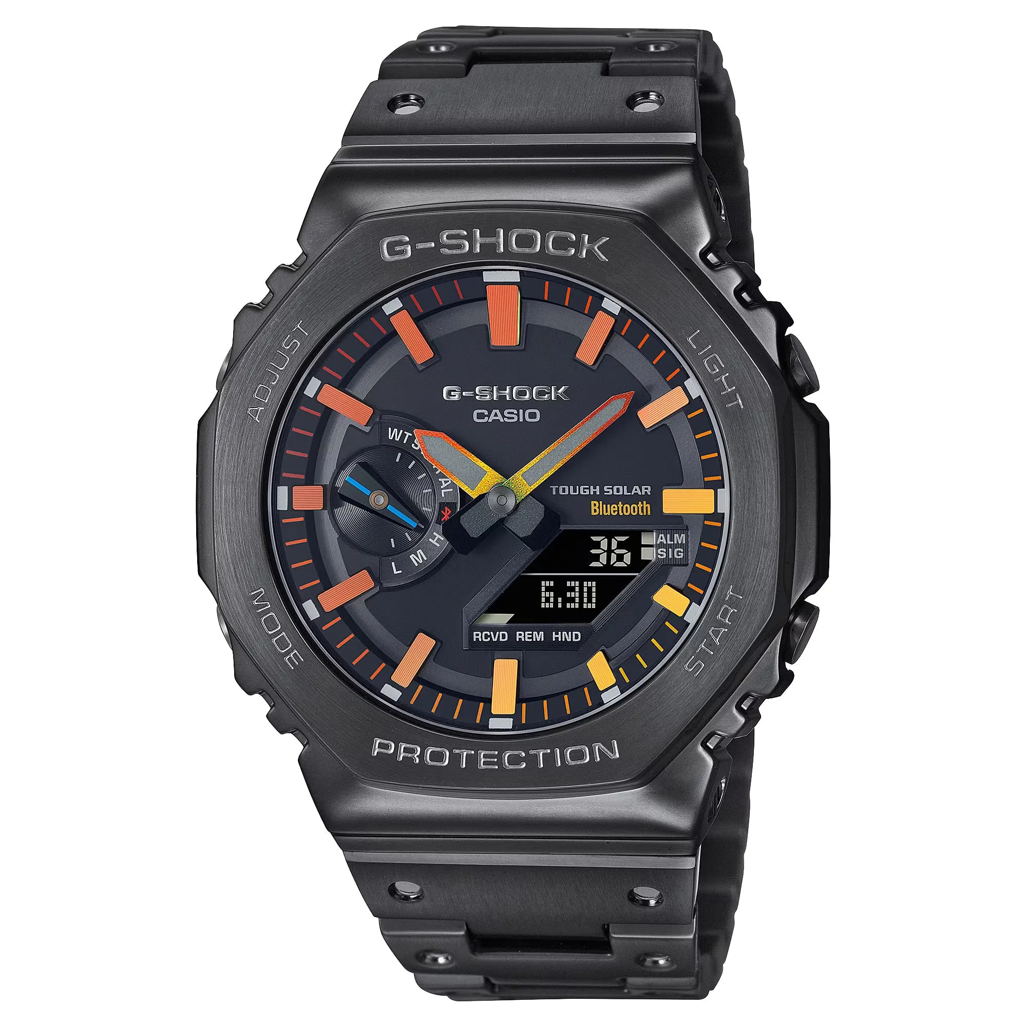 Casio G-Shock Polychromatic Rainbow Black Solar Bluetooth 2100 CasiOak GMB2100BPC-1A