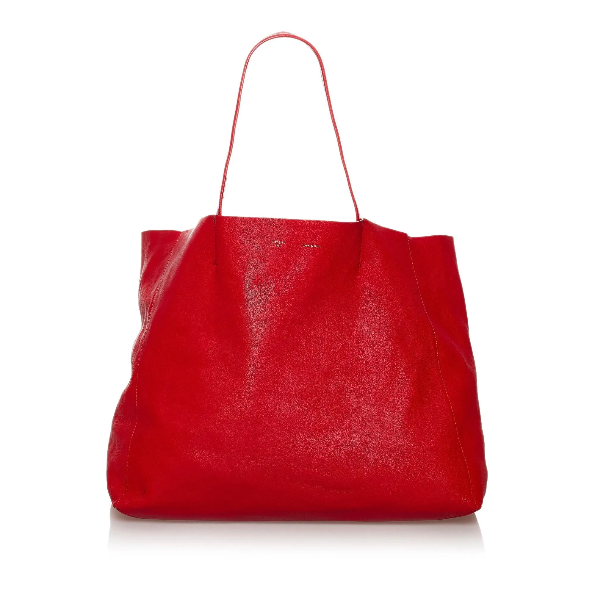 Celine Horizontal Cabas Leather Tote Bag (SHG-31163)