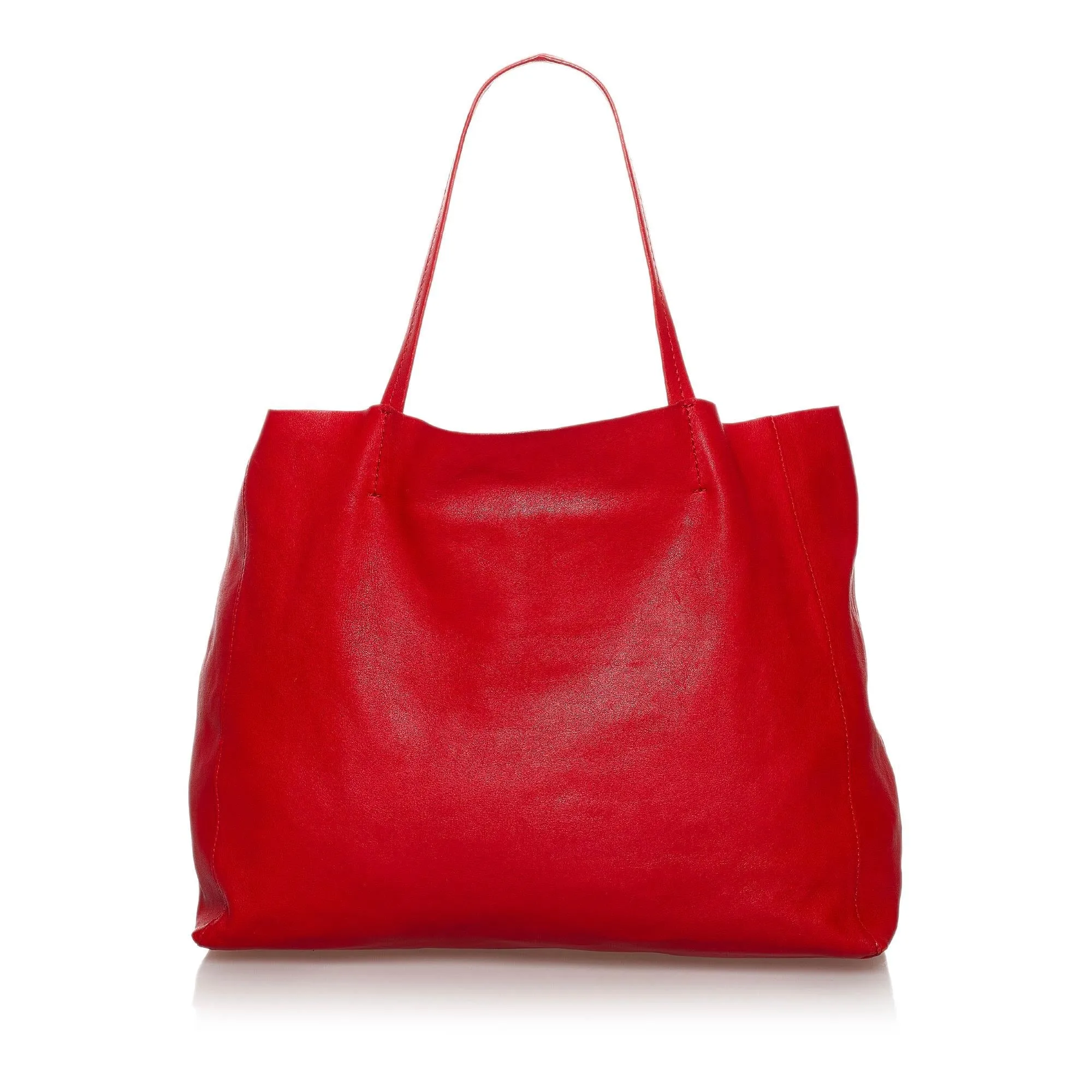 Celine Horizontal Cabas Leather Tote Bag (SHG-31163)