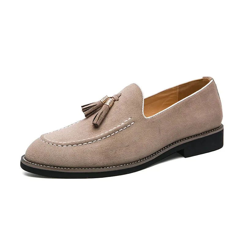 Cesare Ligario Leather Tassel Loafers