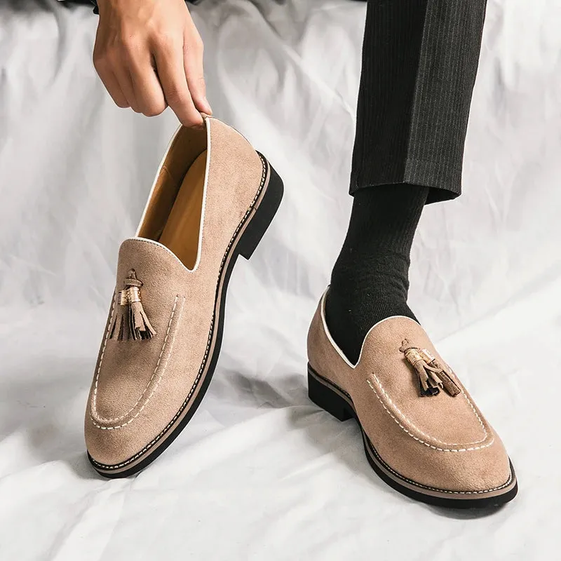 Cesare Ligario Leather Tassel Loafers