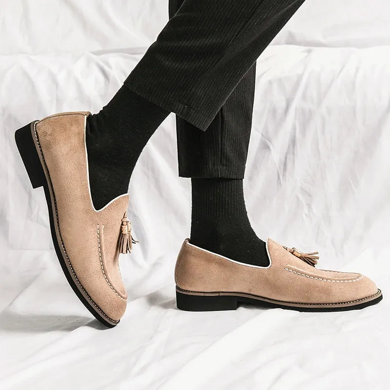 Cesare Ligario Leather Tassel Loafers