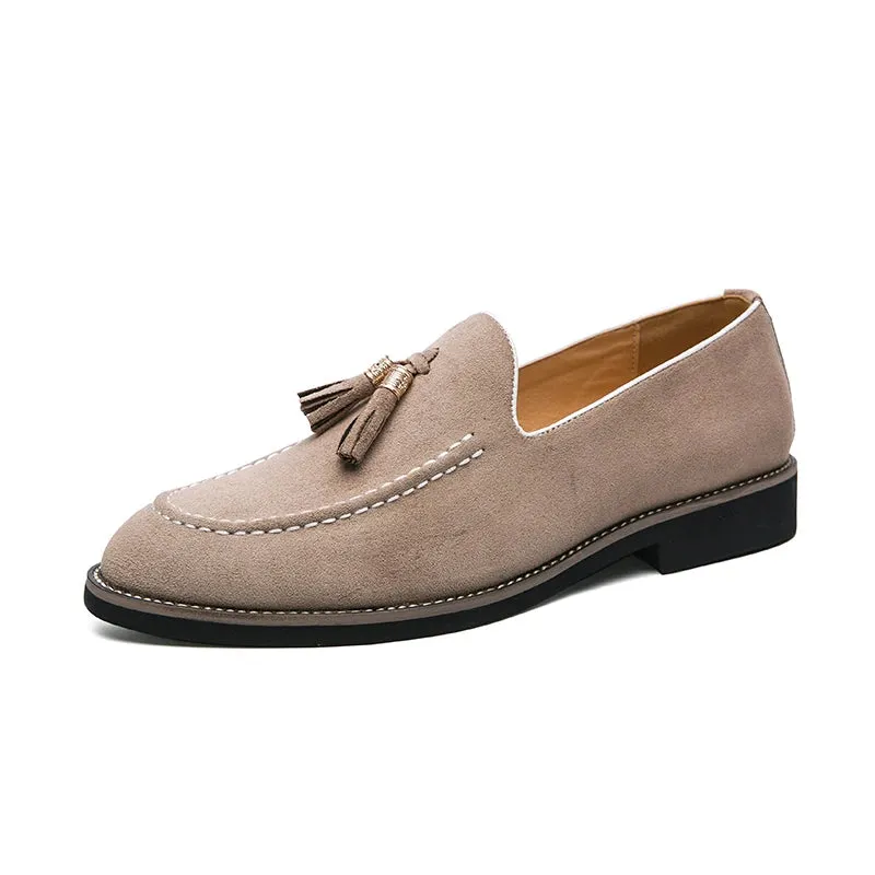 Cesare Ligario Leather Tassel Loafers