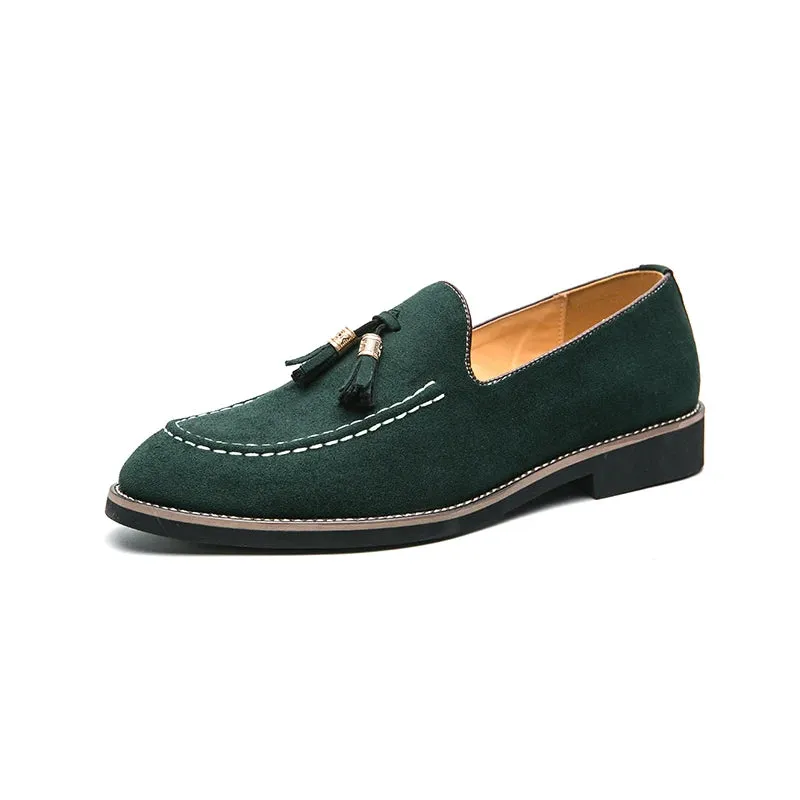 Cesare Ligario Leather Tassel Loafers