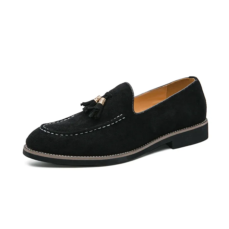 Cesare Ligario Leather Tassel Loafers