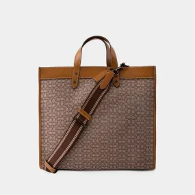 Coach  Field 40 Tote Bag - Coach - Leather - Cocoa