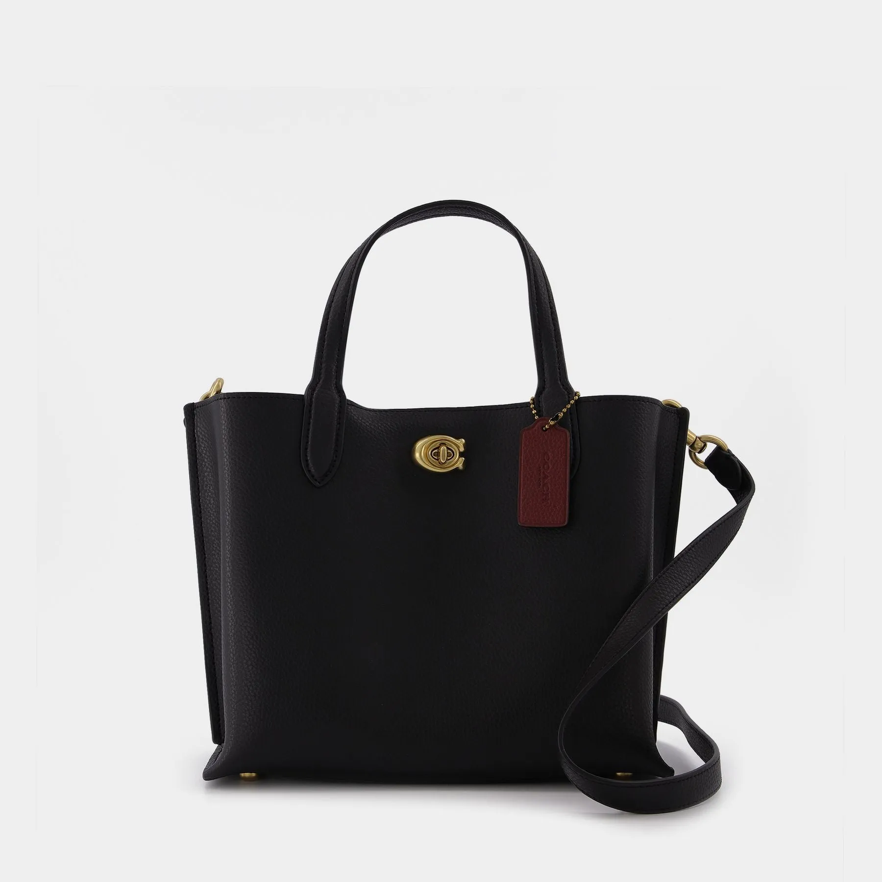 Coach  Willow 24 Tote Bag - Coach - Black - Leather