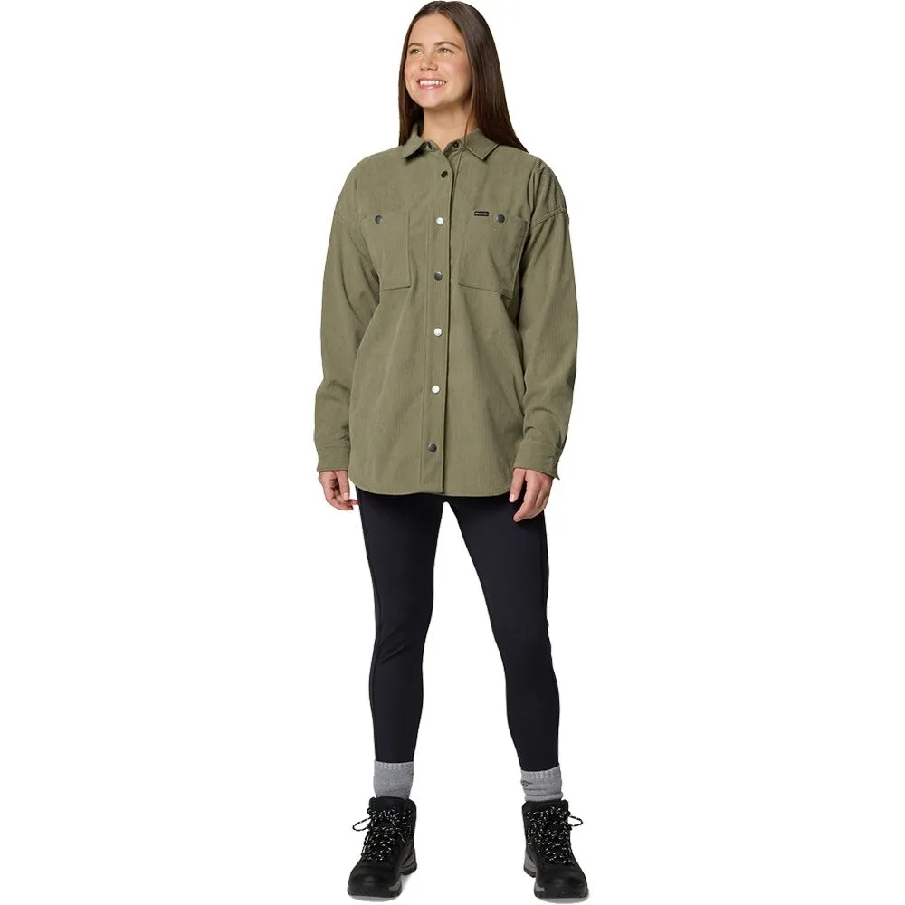 Columbia - Blue Point Creek\u2122 Corduroy Shirt Women stone green