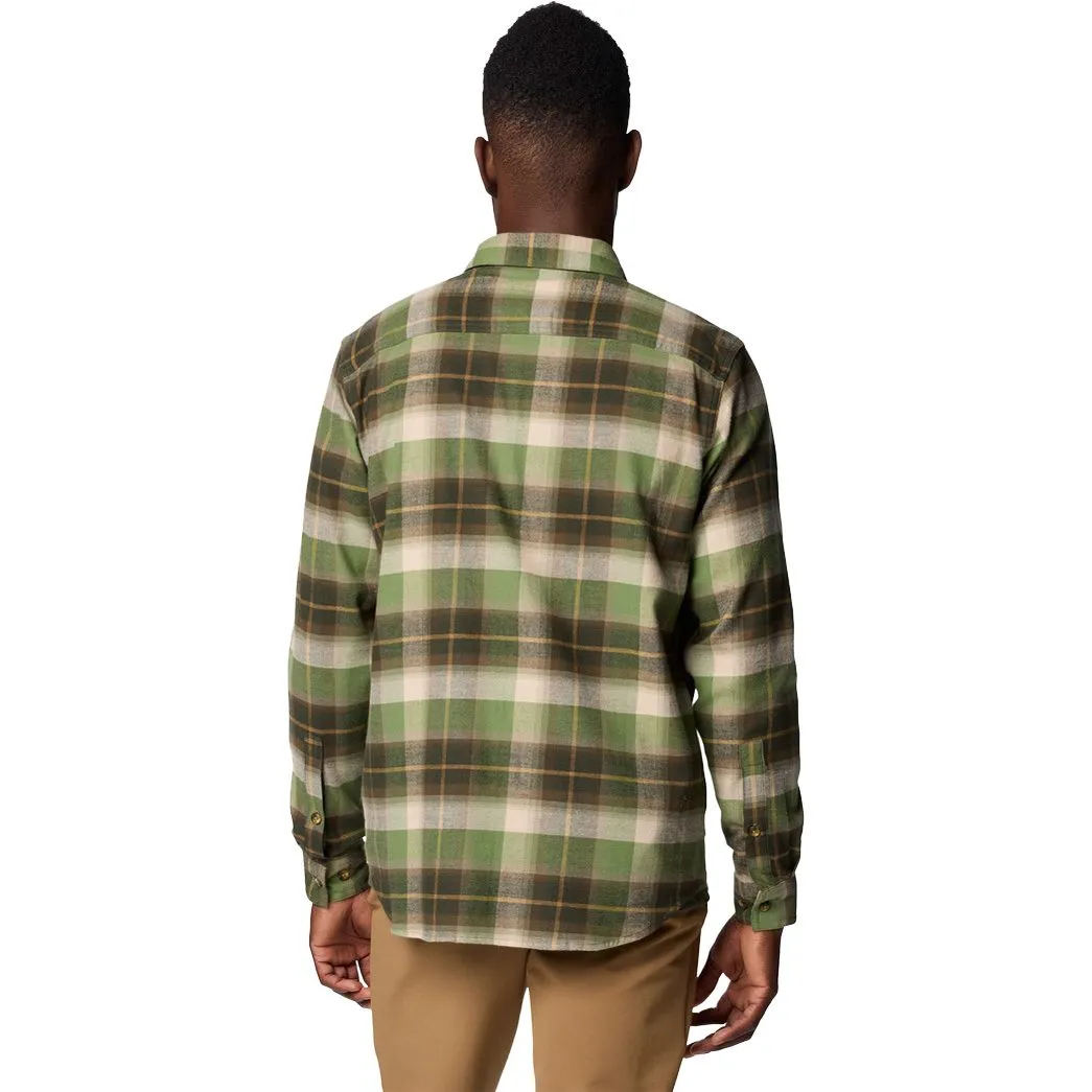 Columbia - Cornell Woods\u2122 Flannel Longsleeve Shirt Men stone green classic multi tarta