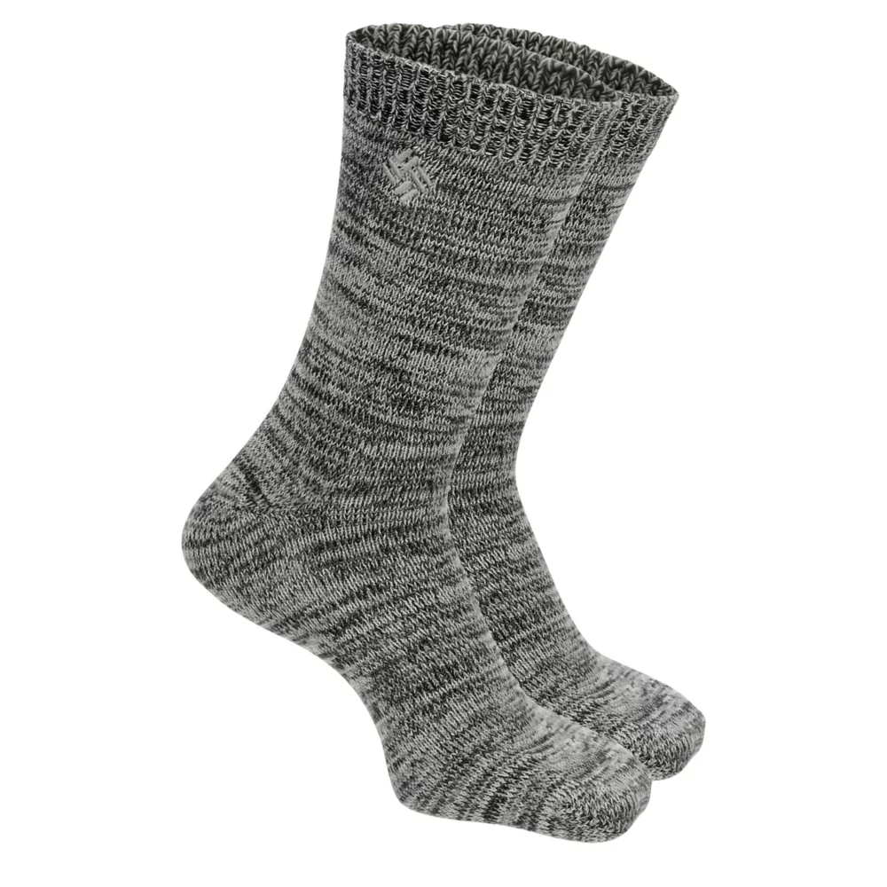 COLUMBIA  MENS SUPER SOFT CREW SOCKS 2 PAIRS