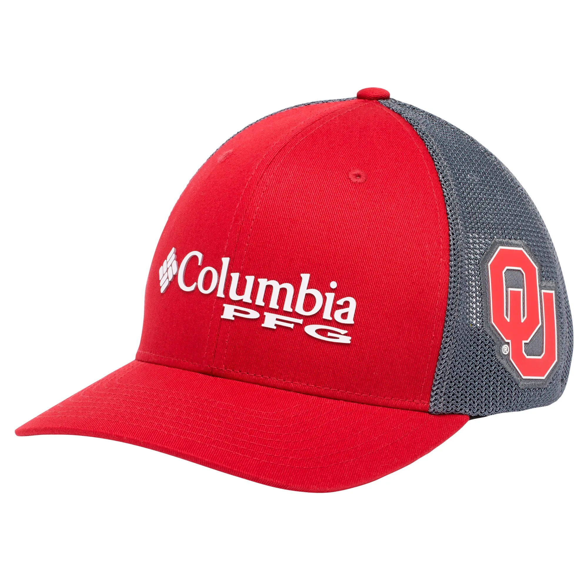 Columbia Oklahoma Sooners Crimson PFG Adjustable Hat