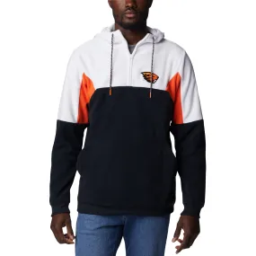 Columbia Oregon State Beavers Black Lodge Quarter-Zip Hoodie