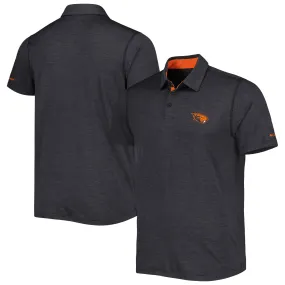 Columbia Oregon State Beavers Black Tech Trail Omni-Shade Polo