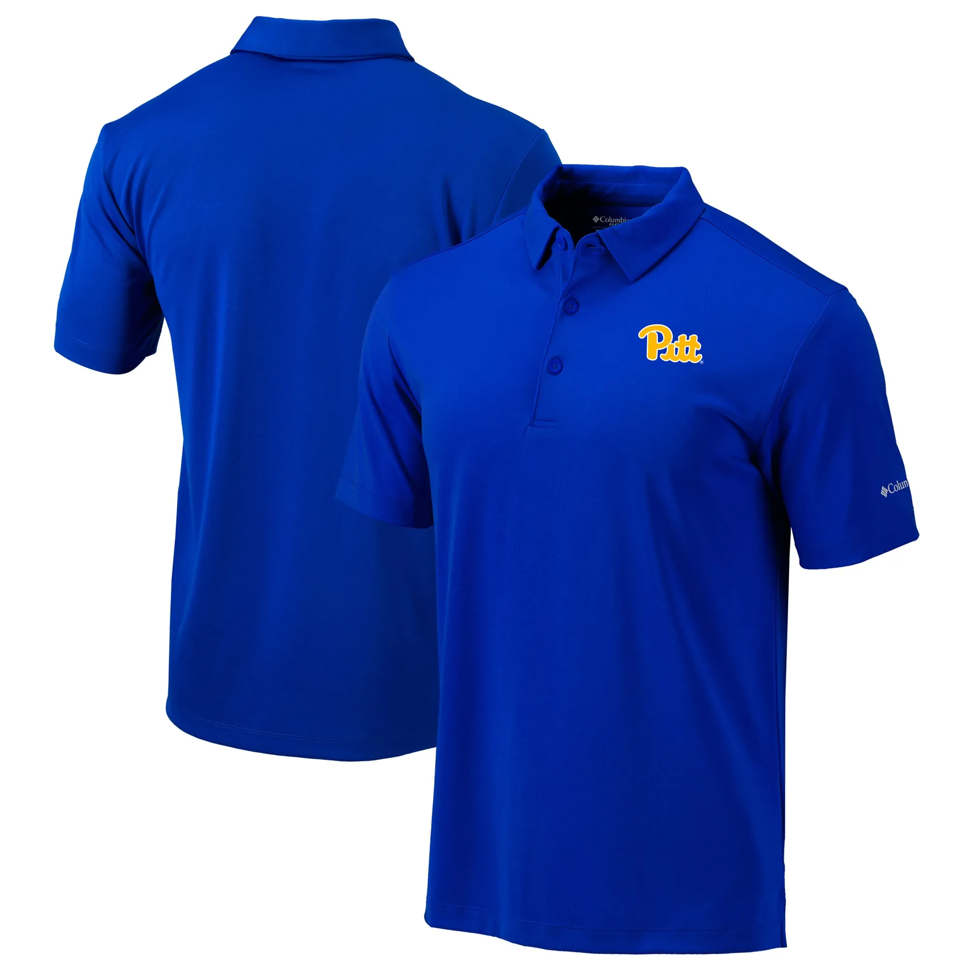 Columbia Pitt Panthers Royal Omni-Wick Drive Polo