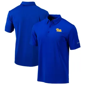 Columbia Pitt Panthers Royal Omni-Wick Drive Polo