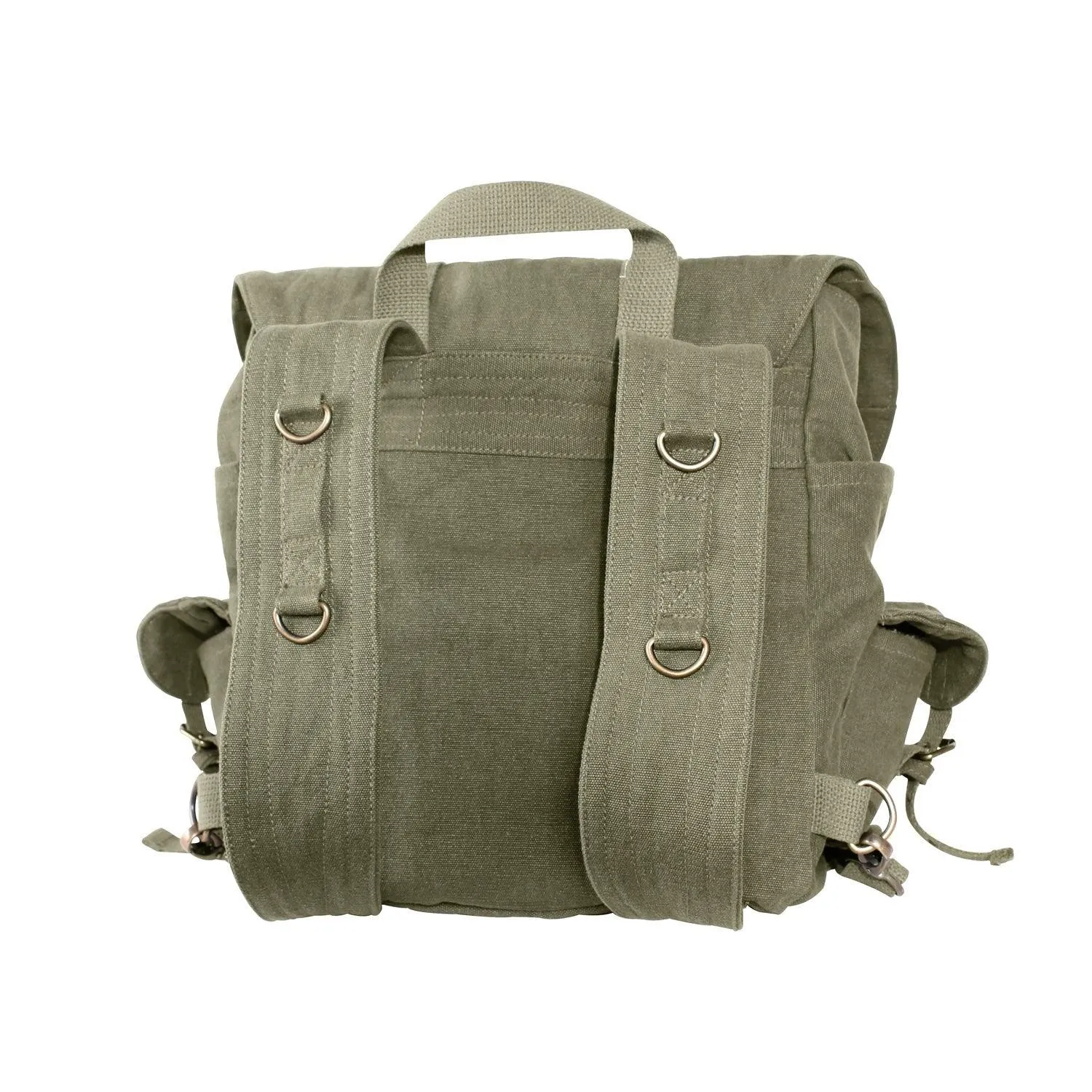 Compact Weekender Backpack With Cross