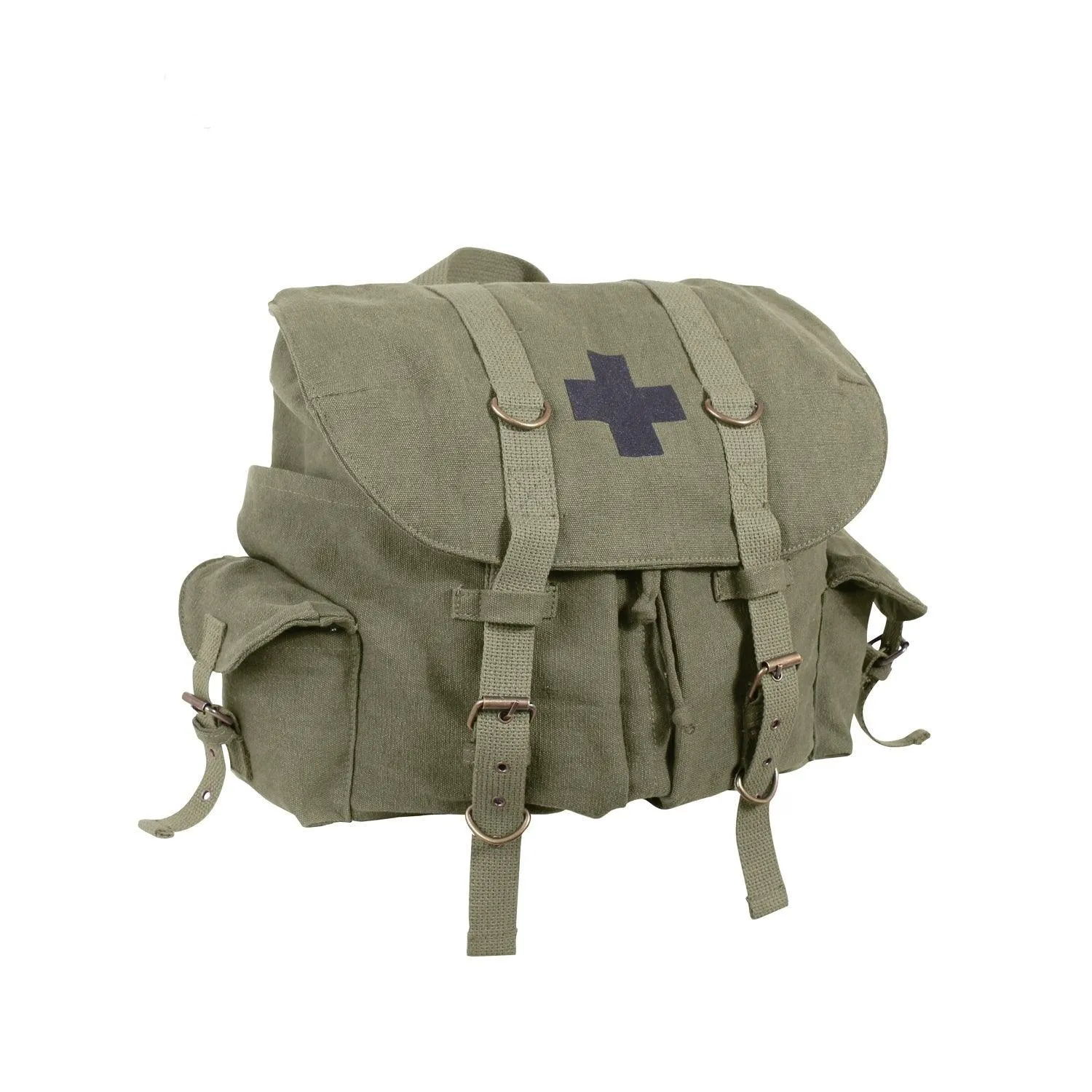 Compact Weekender Backpack With Cross