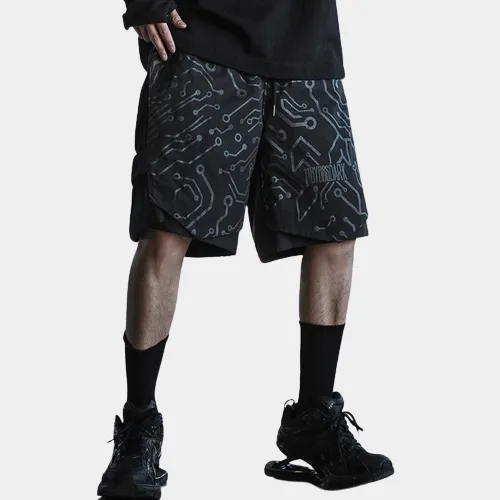 Cyberpunk Techwear Shorts